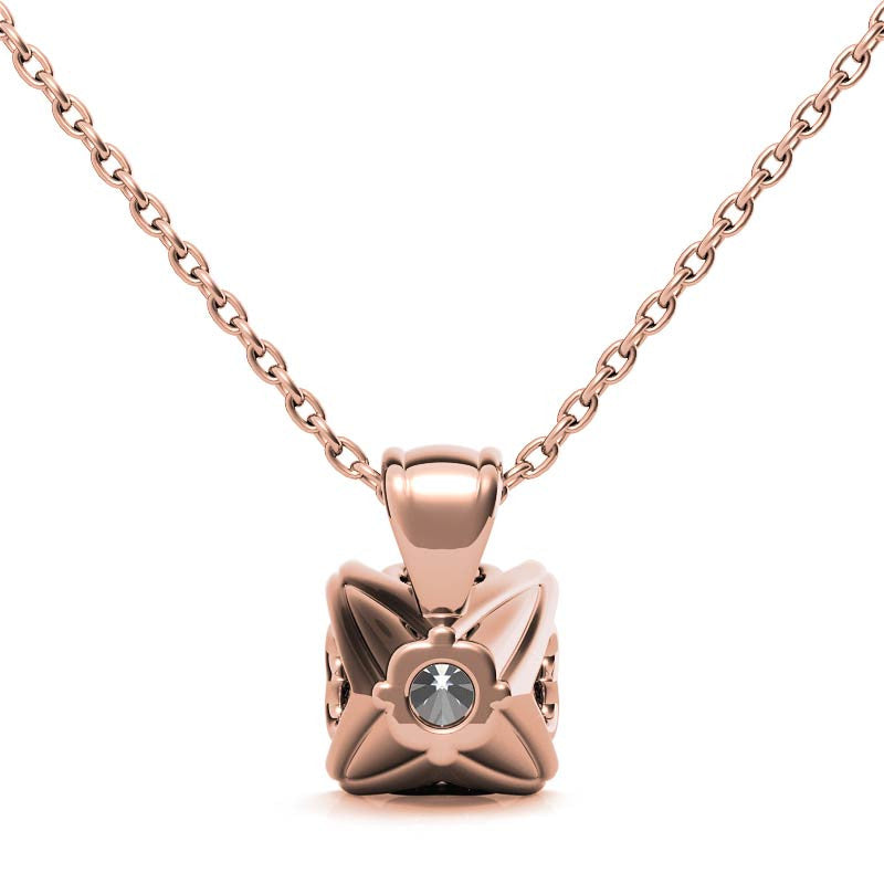 Elegant Rose Gold Plated Pendant