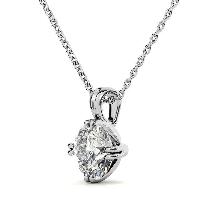 Luxury Solitaire Pendant for Her