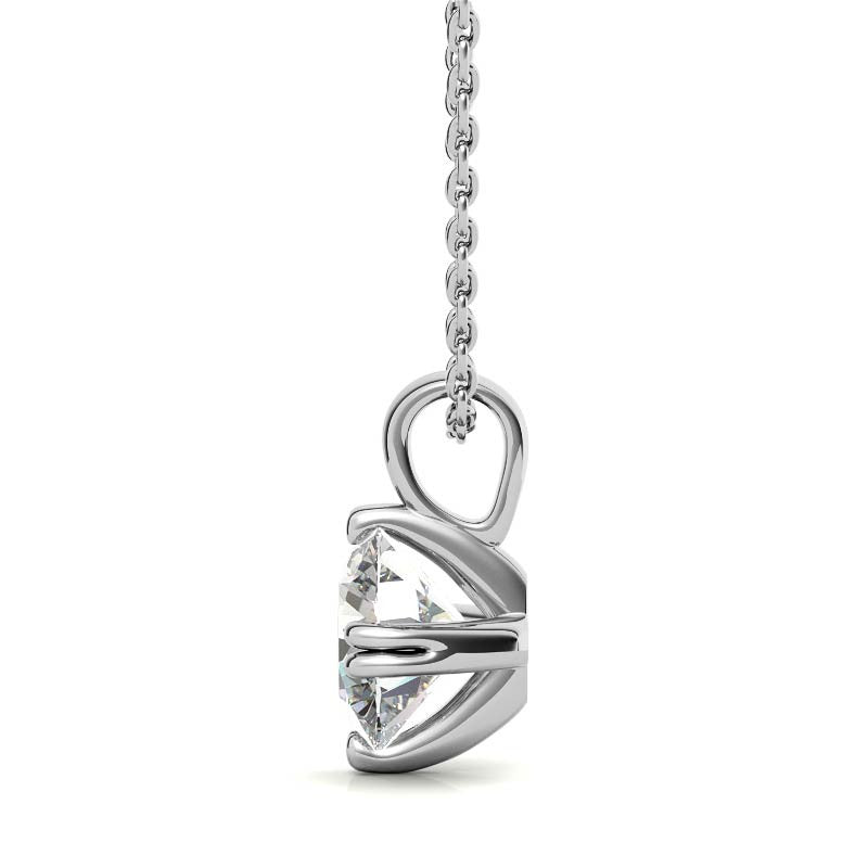 Luxury Solitaire Pendant for Her