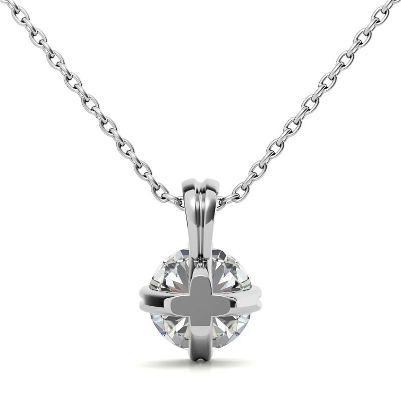 Luxury Solitaire Pendant for Her