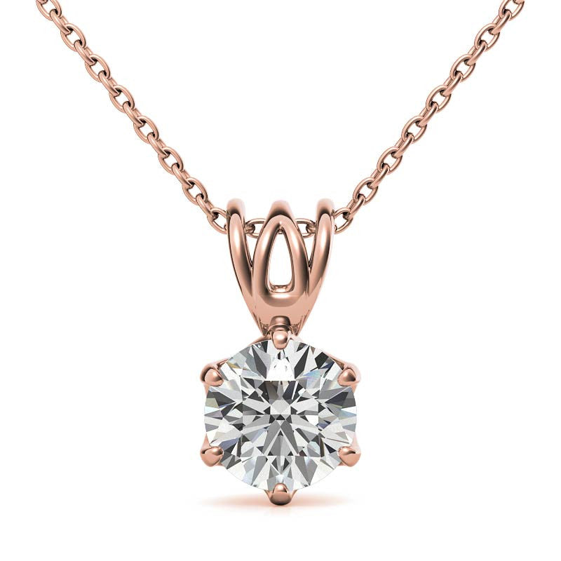Rose Gold Plated Everyday Luxury Pendant