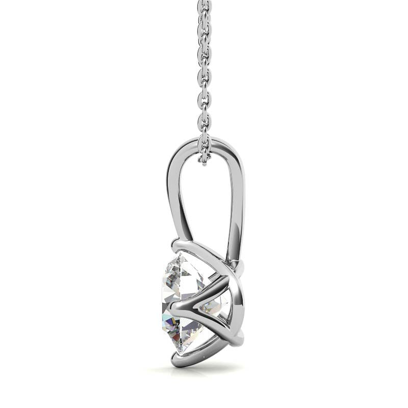 Elegant Solitaire Pendant