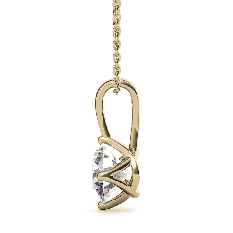 Minimalist Yellow Gold Plated Pendant