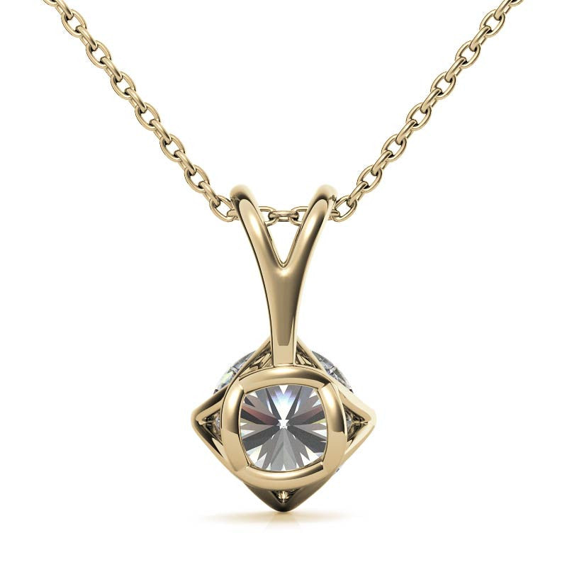 Minimalist Yellow Gold Plated Pendant