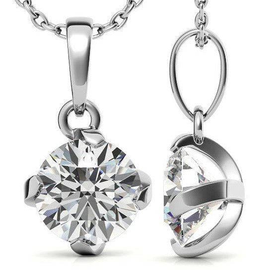 Minimalist American Diamond Pendant