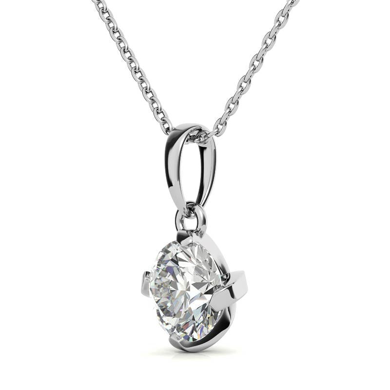 Minimalist American Diamond Pendant