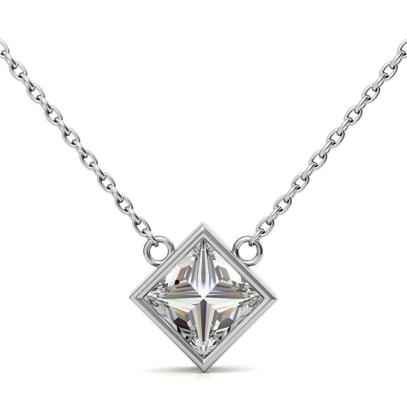 Princess Cut Pendant