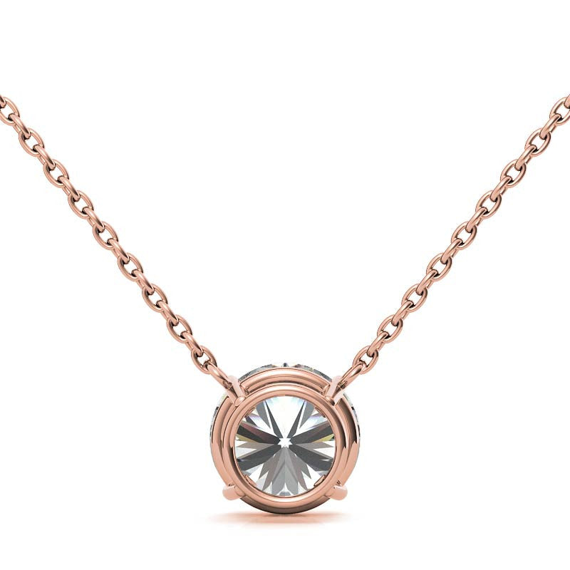 Elegant American Diamond Solitaire Pendant