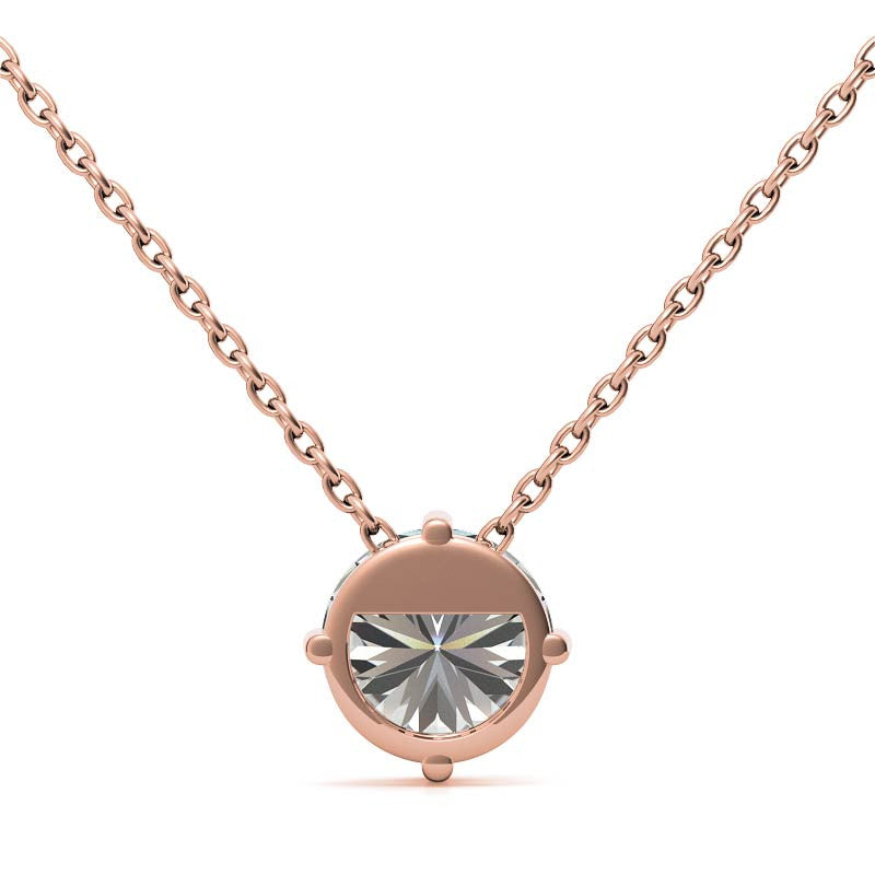 Sterling Silver Prong Set Pendant