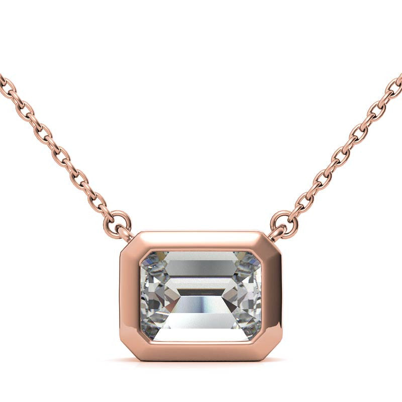 Timeless Emerald Cut Pendant for Women’s