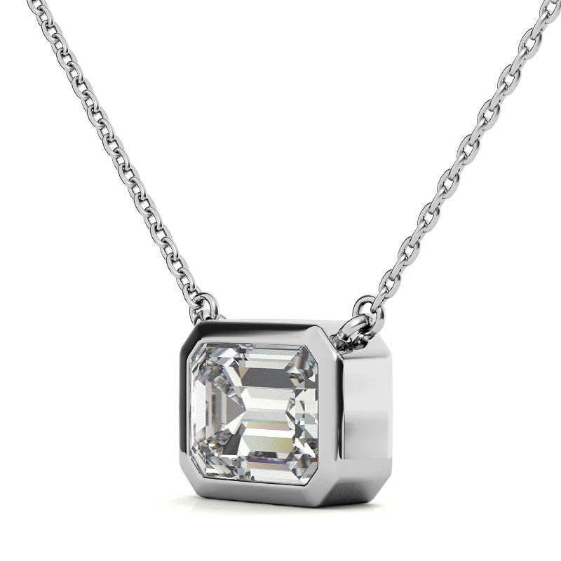 Timeless Emerald Cut Pendant for Women’s