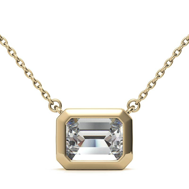 Timeless Emerald Cut Pendant for Women’s