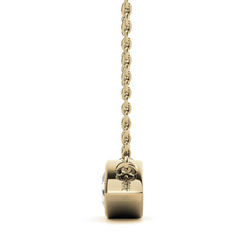 Elegant Marquise Cut Sterling Silver Pendant