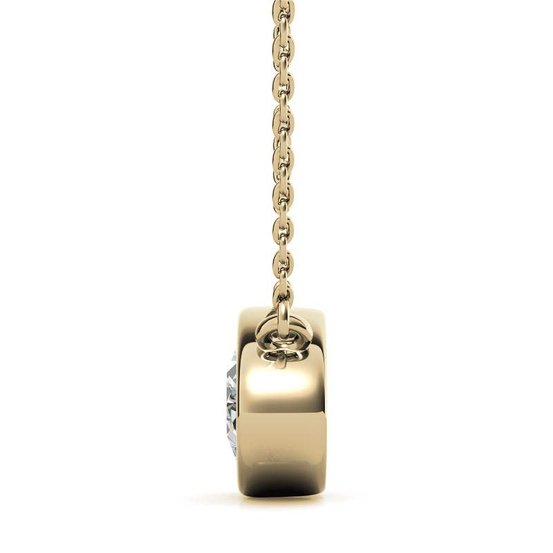 Sterling Silver Oval Cut Pendant