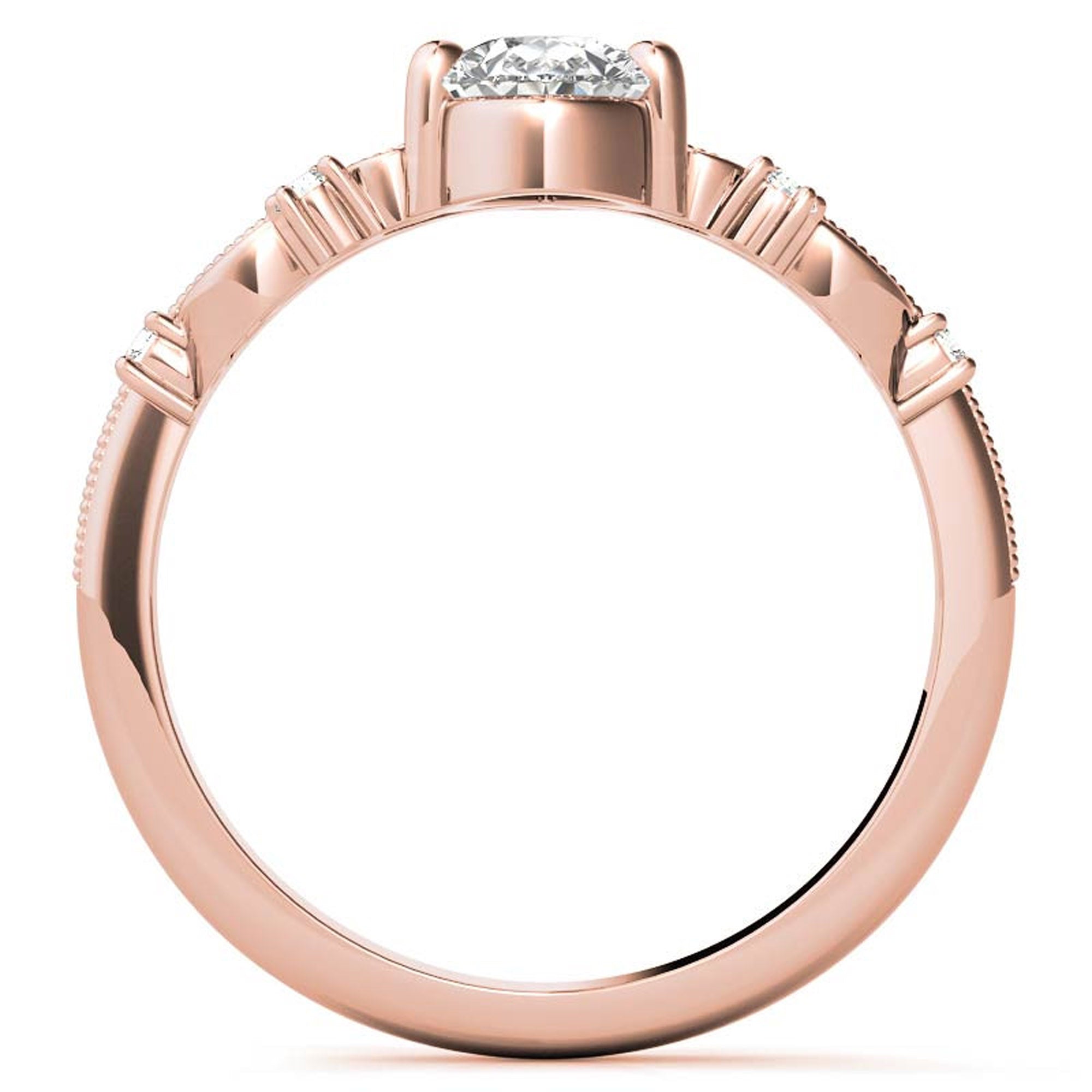 Silver Vintage Crown Ring