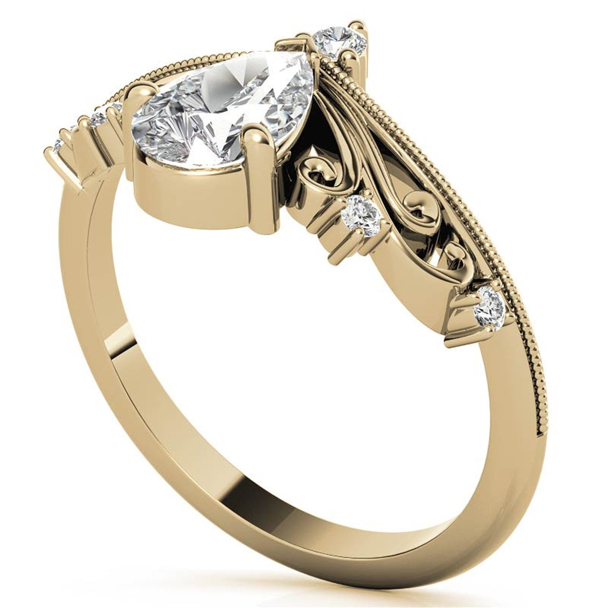 Silver Princess Inspired Ring