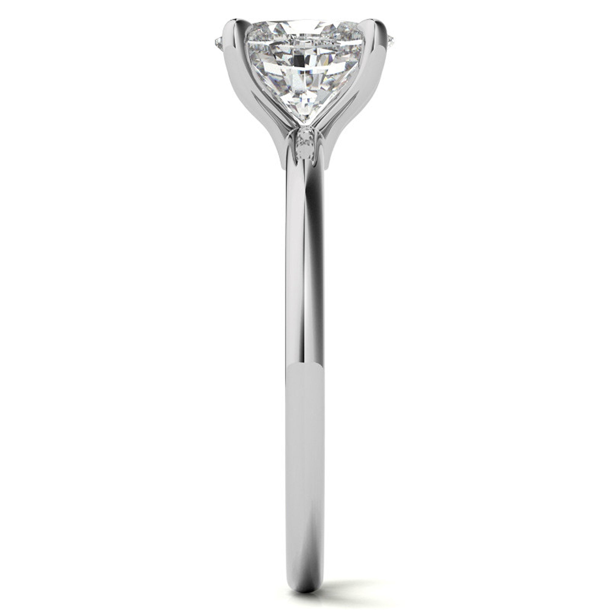 Silver Timeless Oval Sparkle Ring