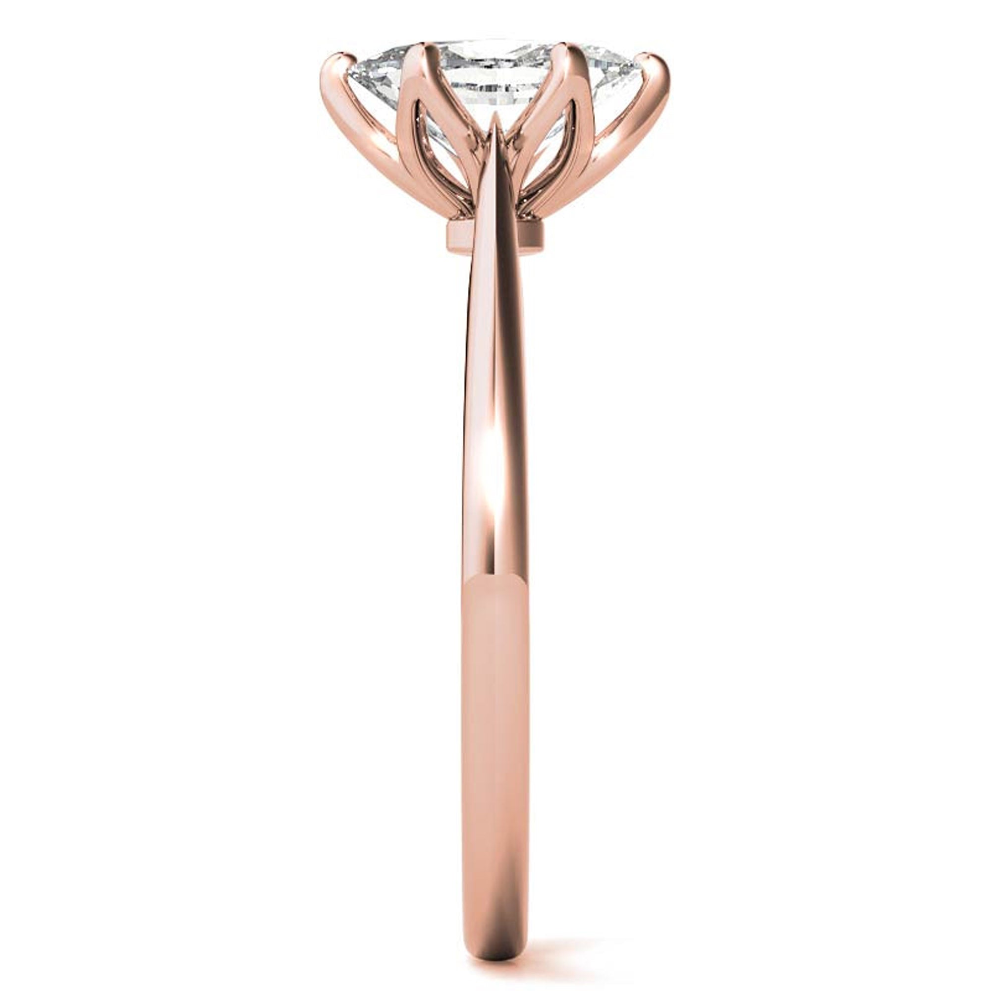 Silver Oval Spark Solitaire