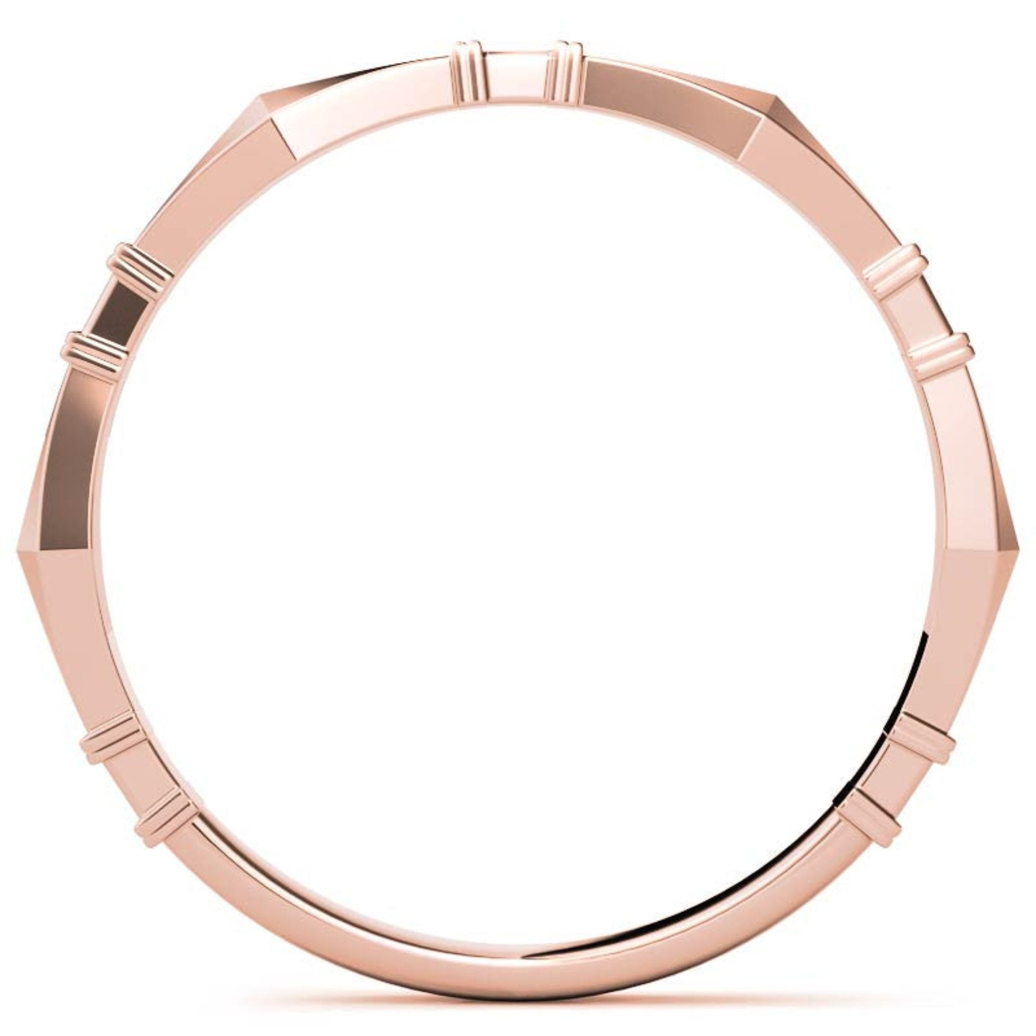 Elegant Party Wear Rose Gold Plated Ring