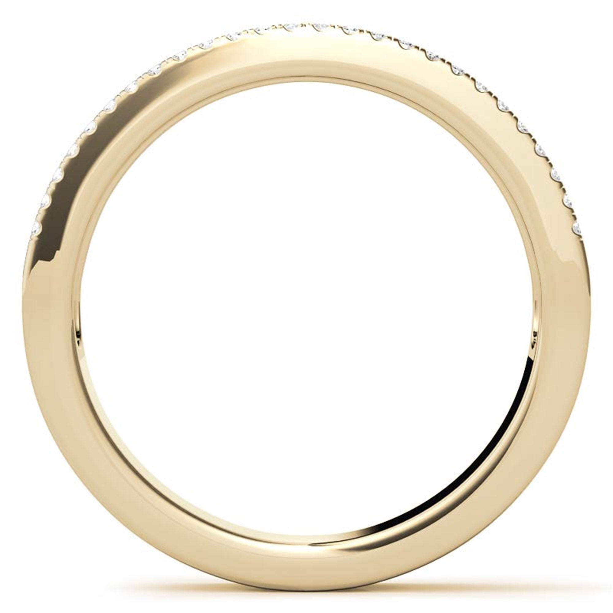 Adjustable Sterling Silver Elegant Yellow Gold Baguette and Round Diamond Band For Women