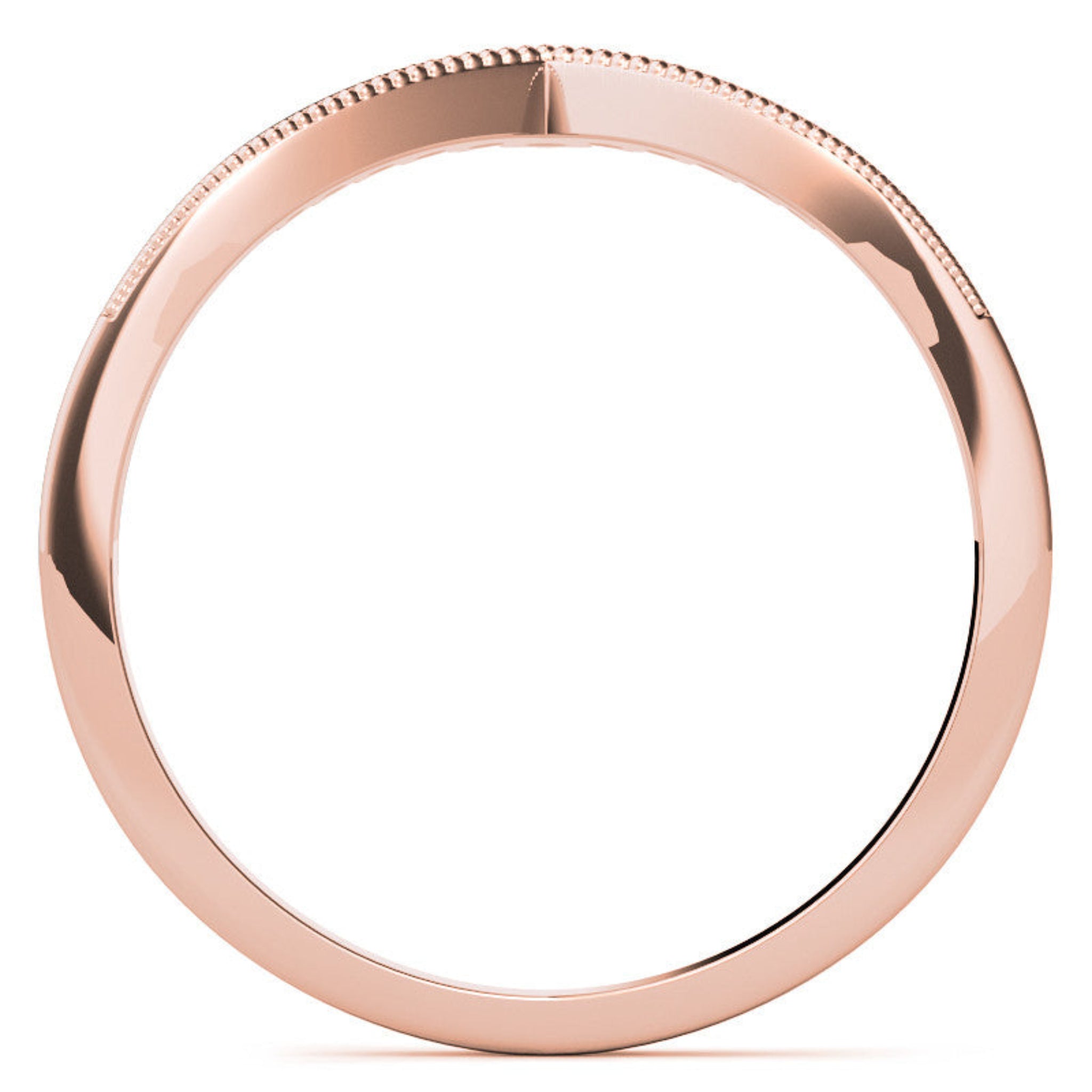 Adjustable Elegant Sterling Silver Rose Gold V-Shaped Chevron Diamond Ring For Women