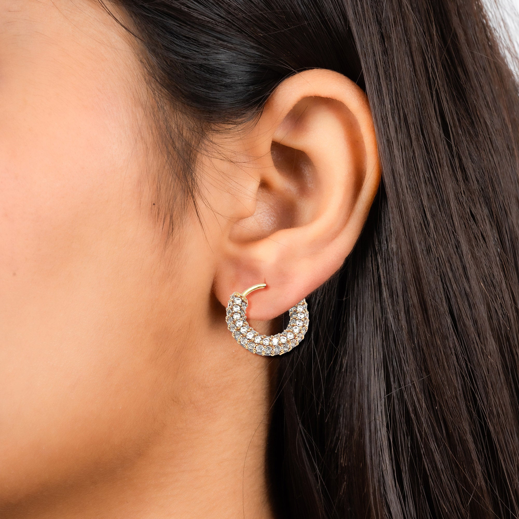 American Diamond Bali Earrings