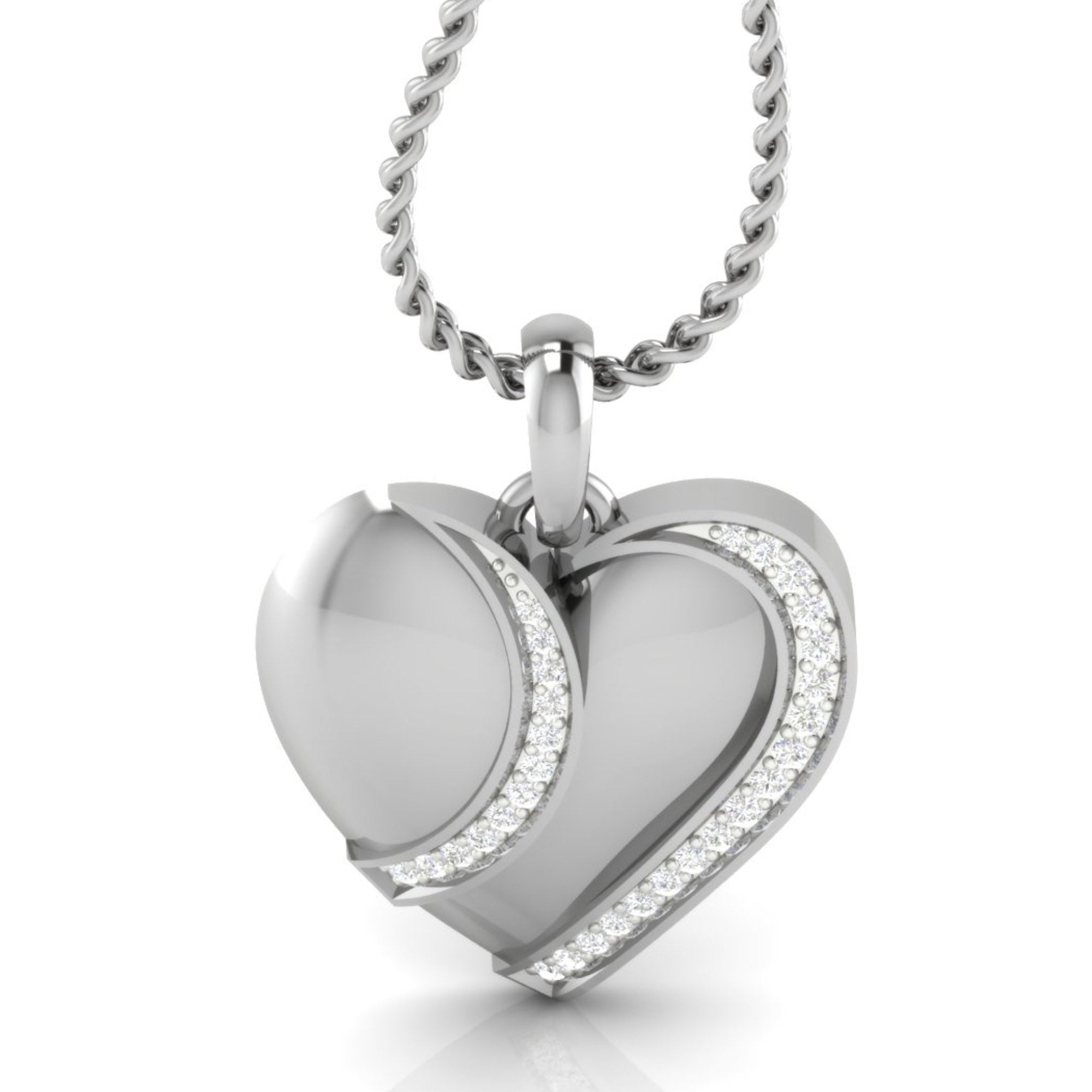Diamond Heart Pendant