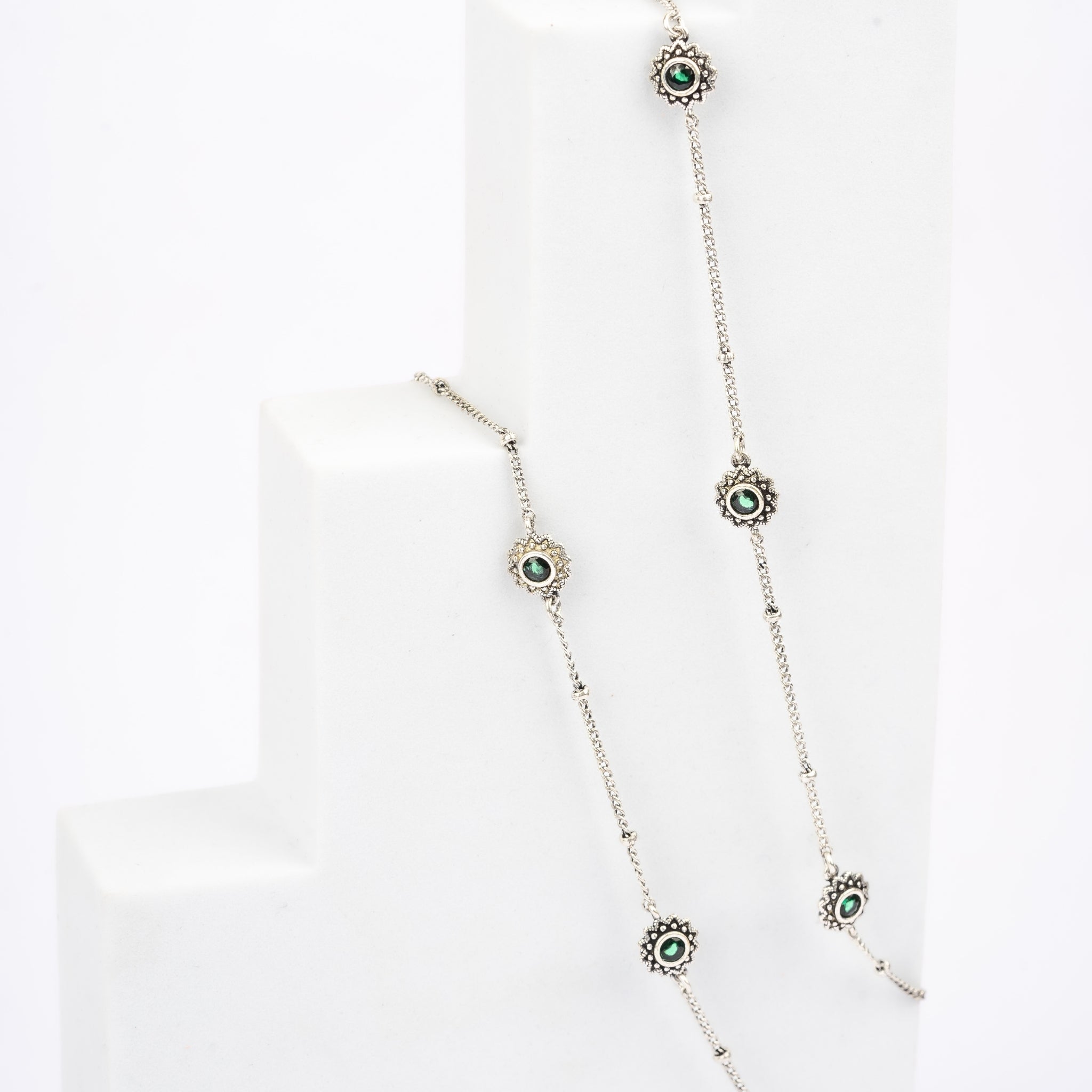 Udaipur Style Oxidized Anklet