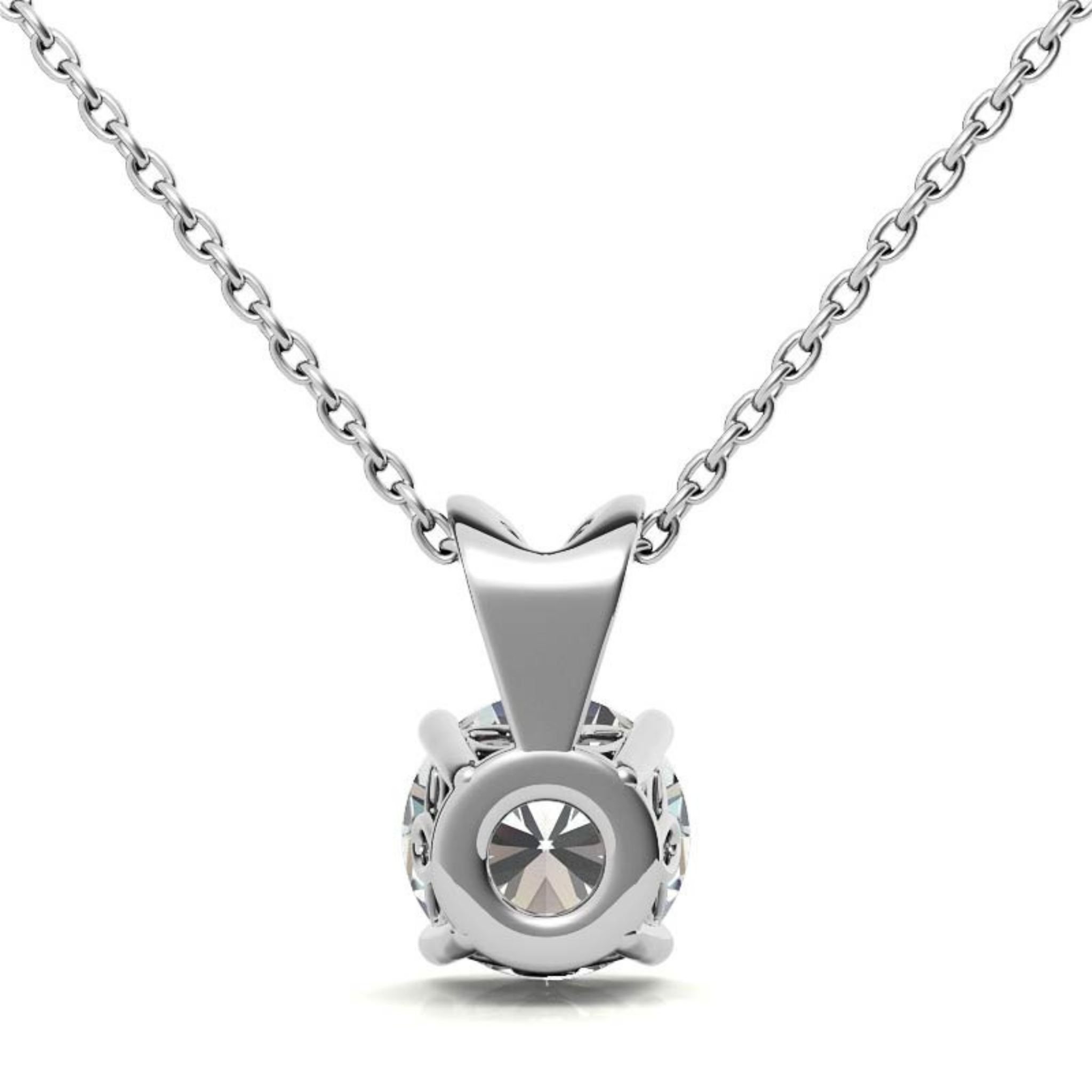 Minimalist Round Cut Pendant