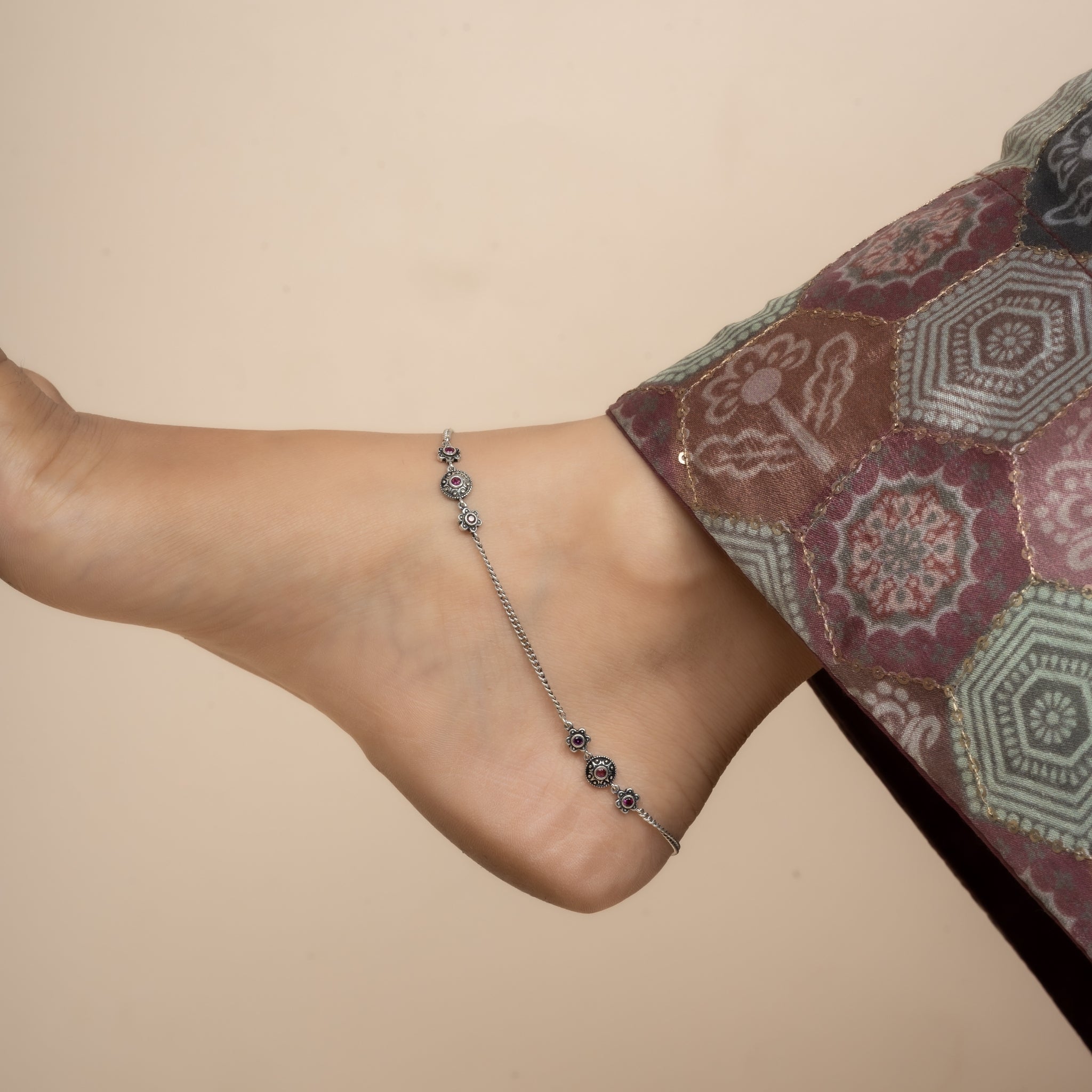 Jodhpur Royal Look Anklet