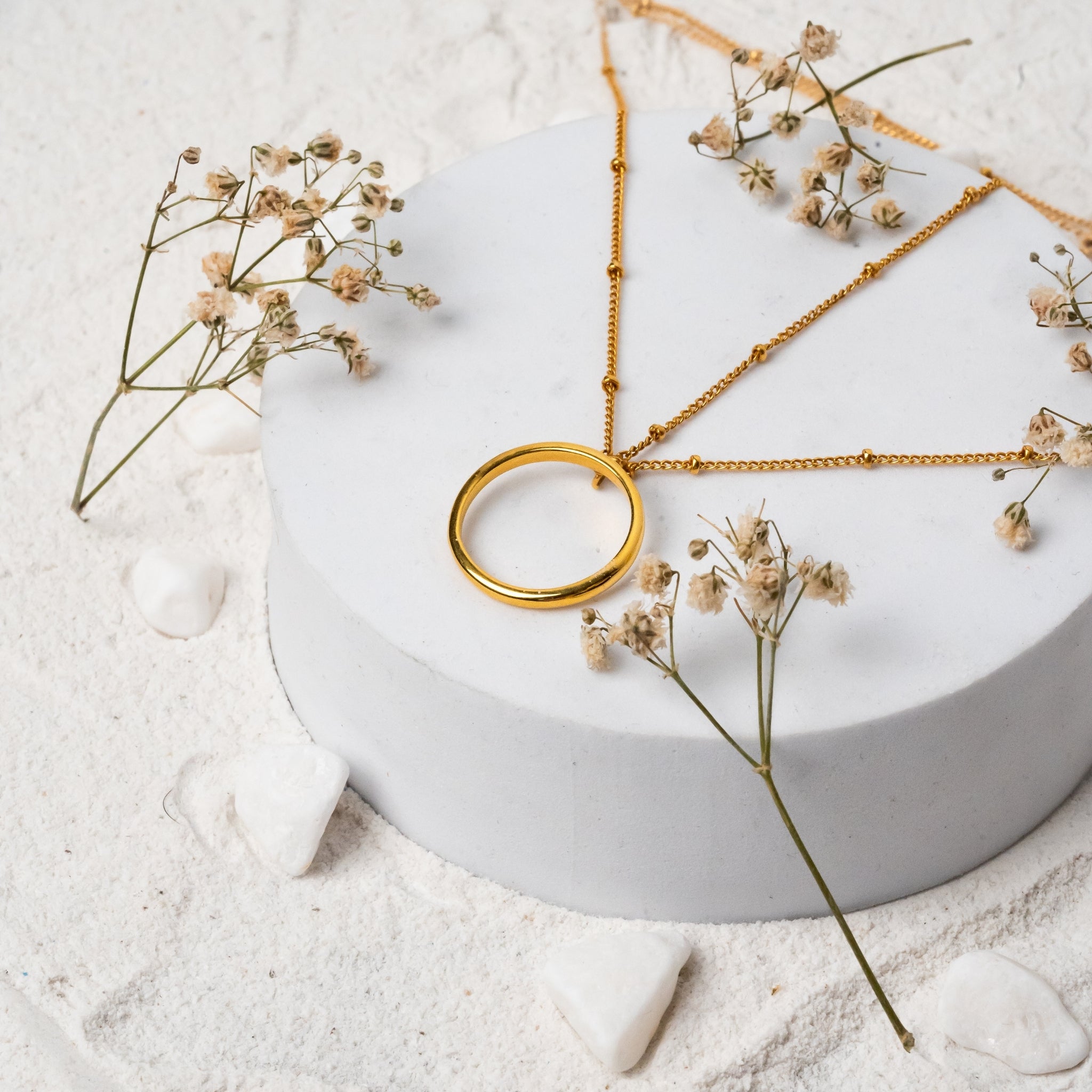 Gold Plated Hand Harness