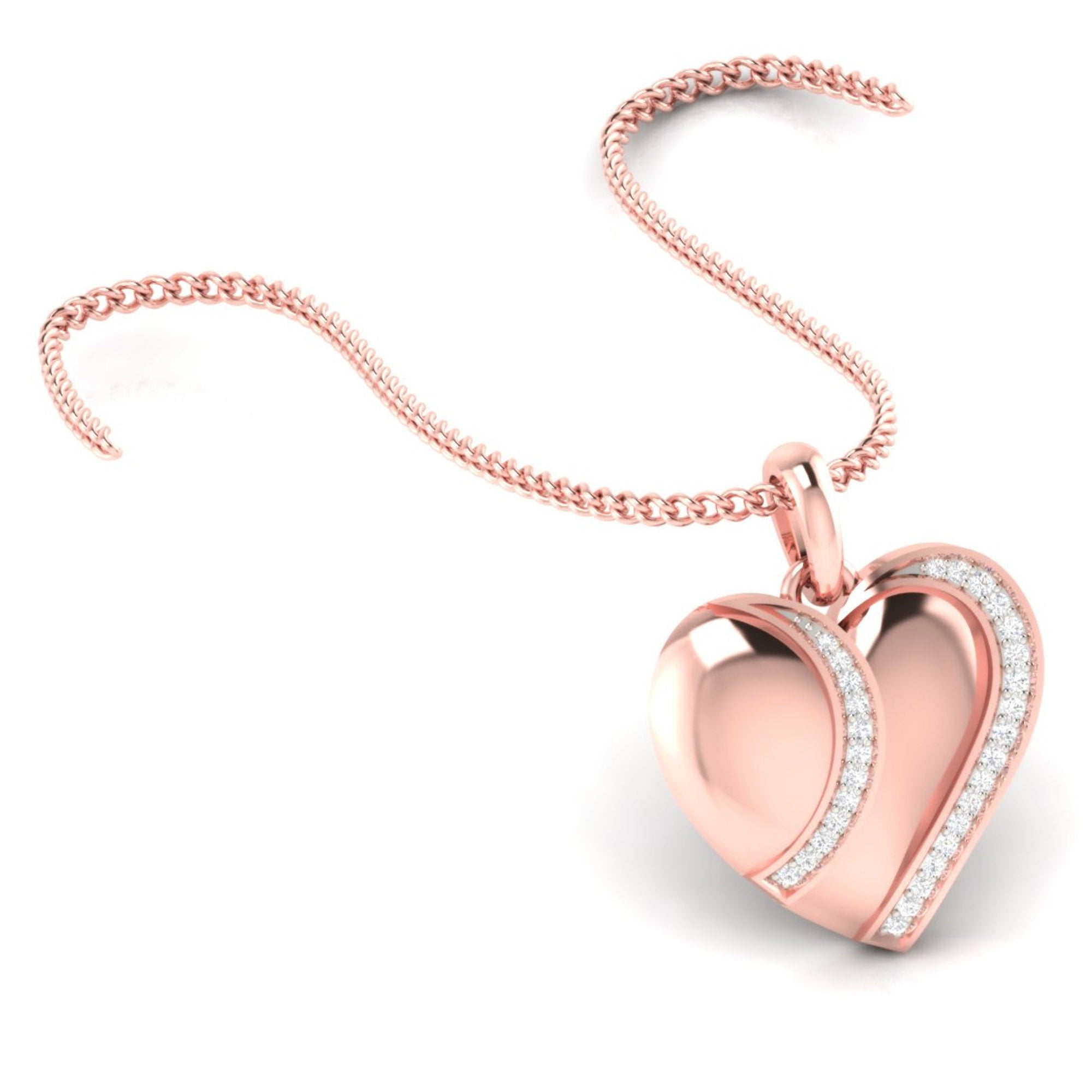 Sparkling Heart Pendant