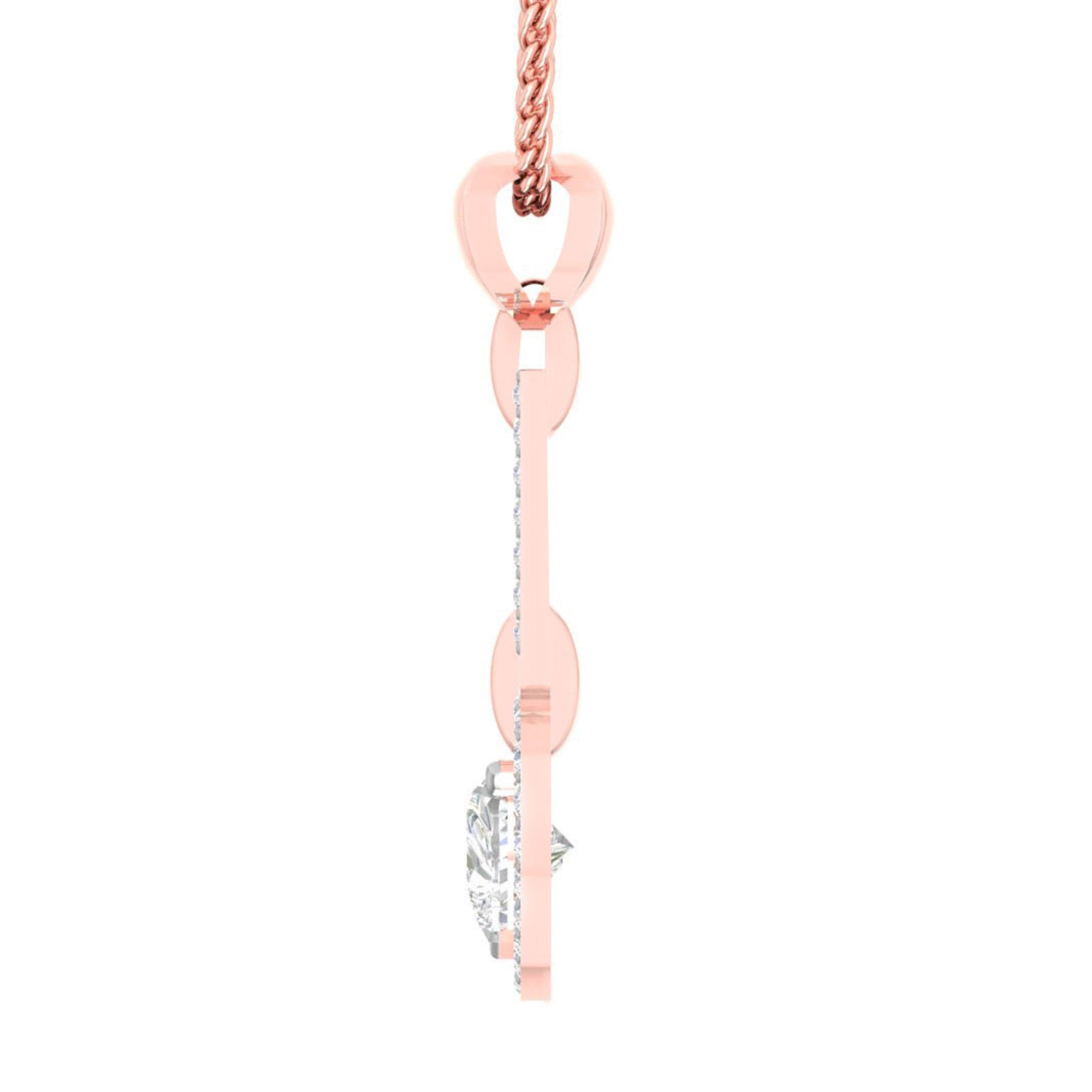 Radiant Dual Heart Pendant