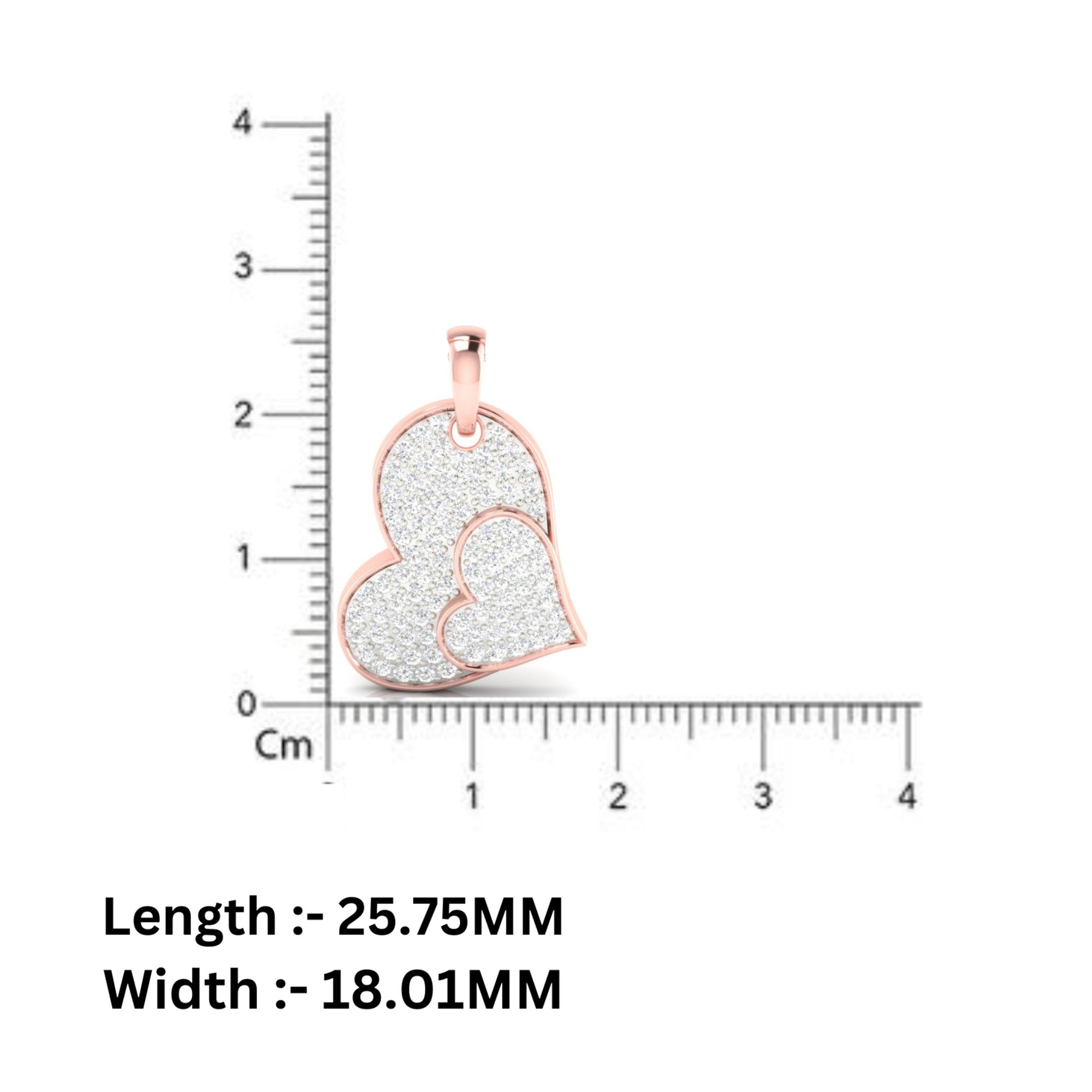 Timeless Rose Gold Heart Pendant