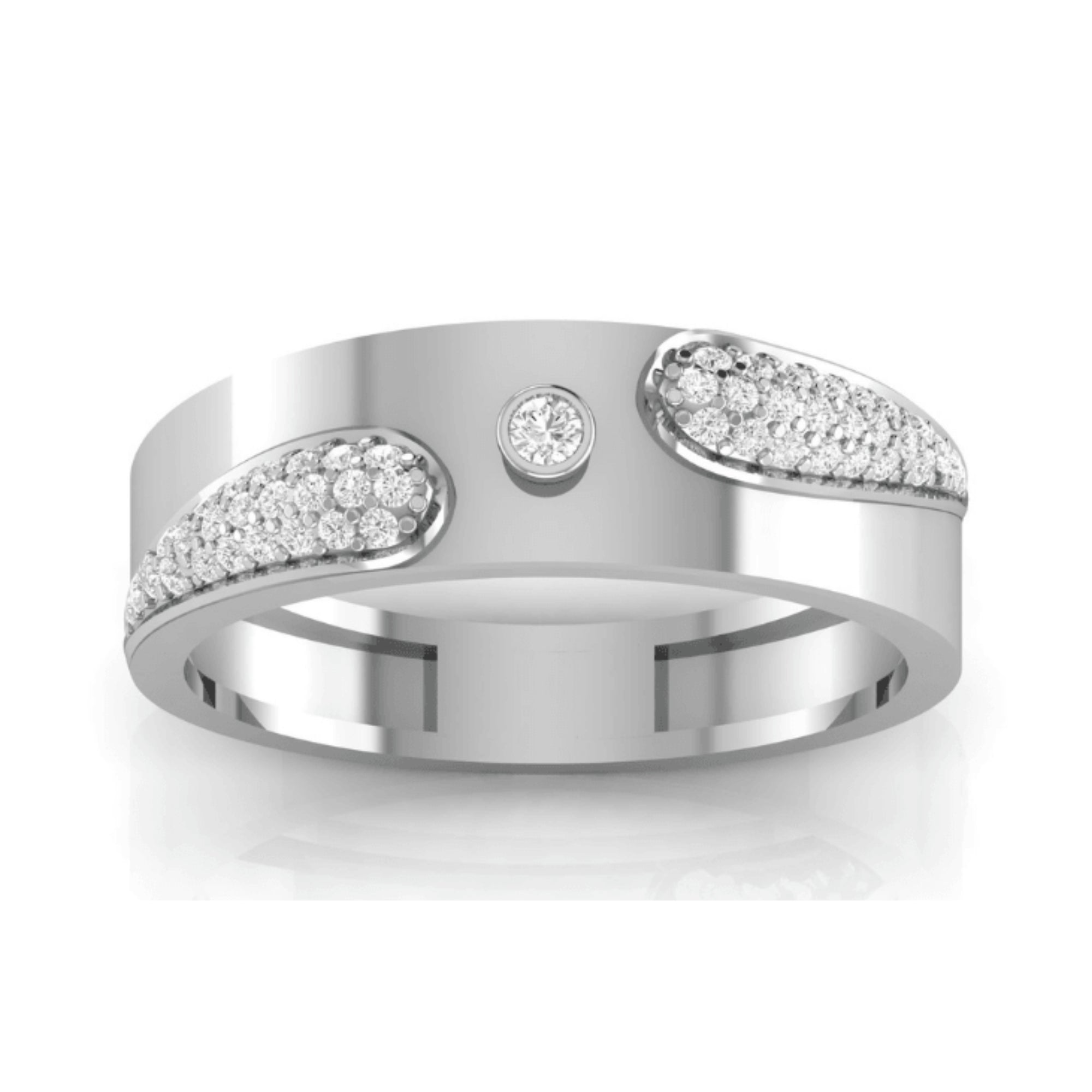 Forever Together Diamond Couple Band