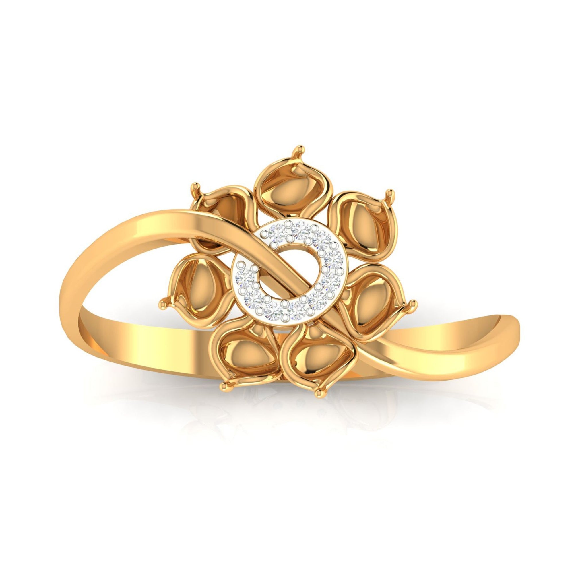 Timeless Floral Diamond Ring