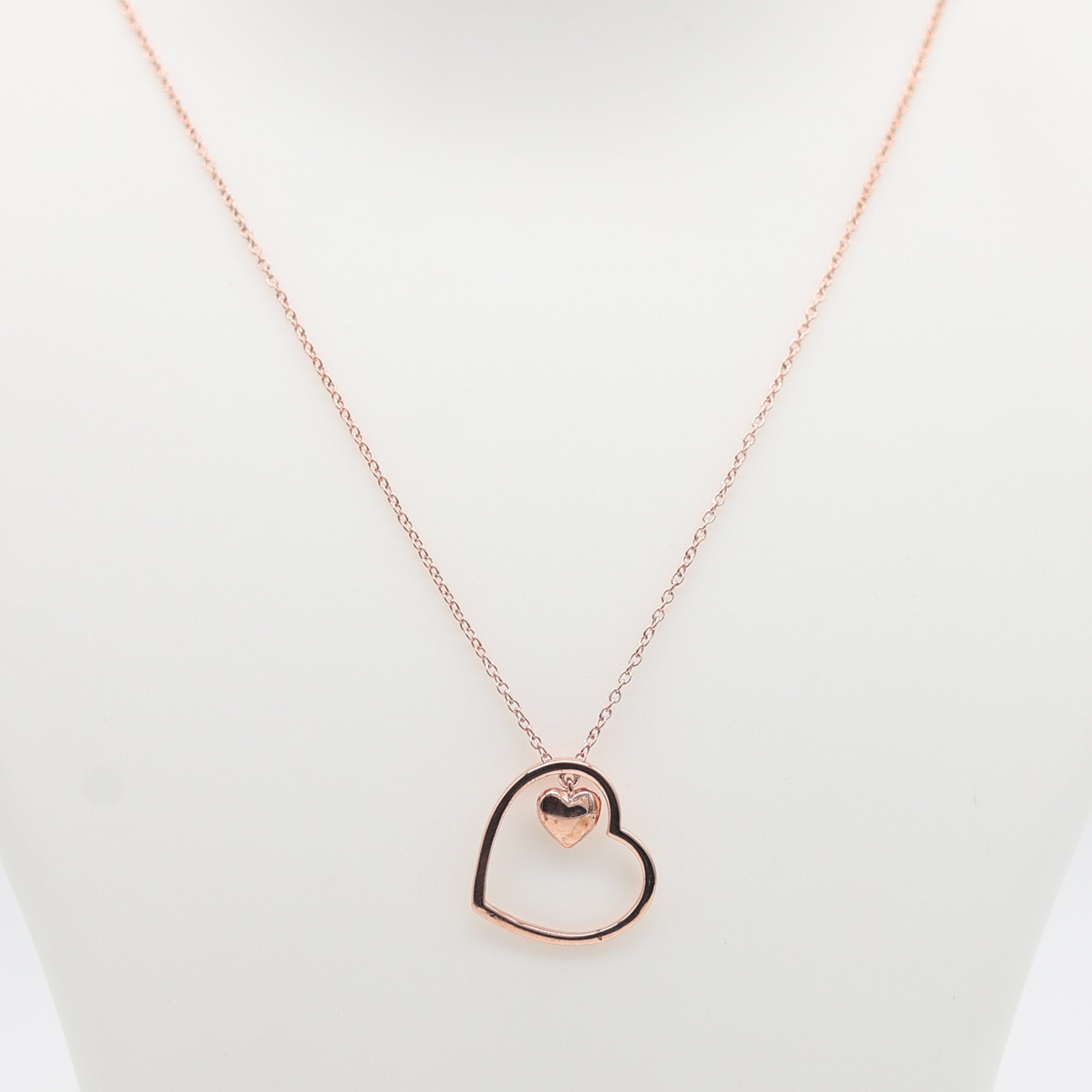 Dual Heart Embrace Pendant