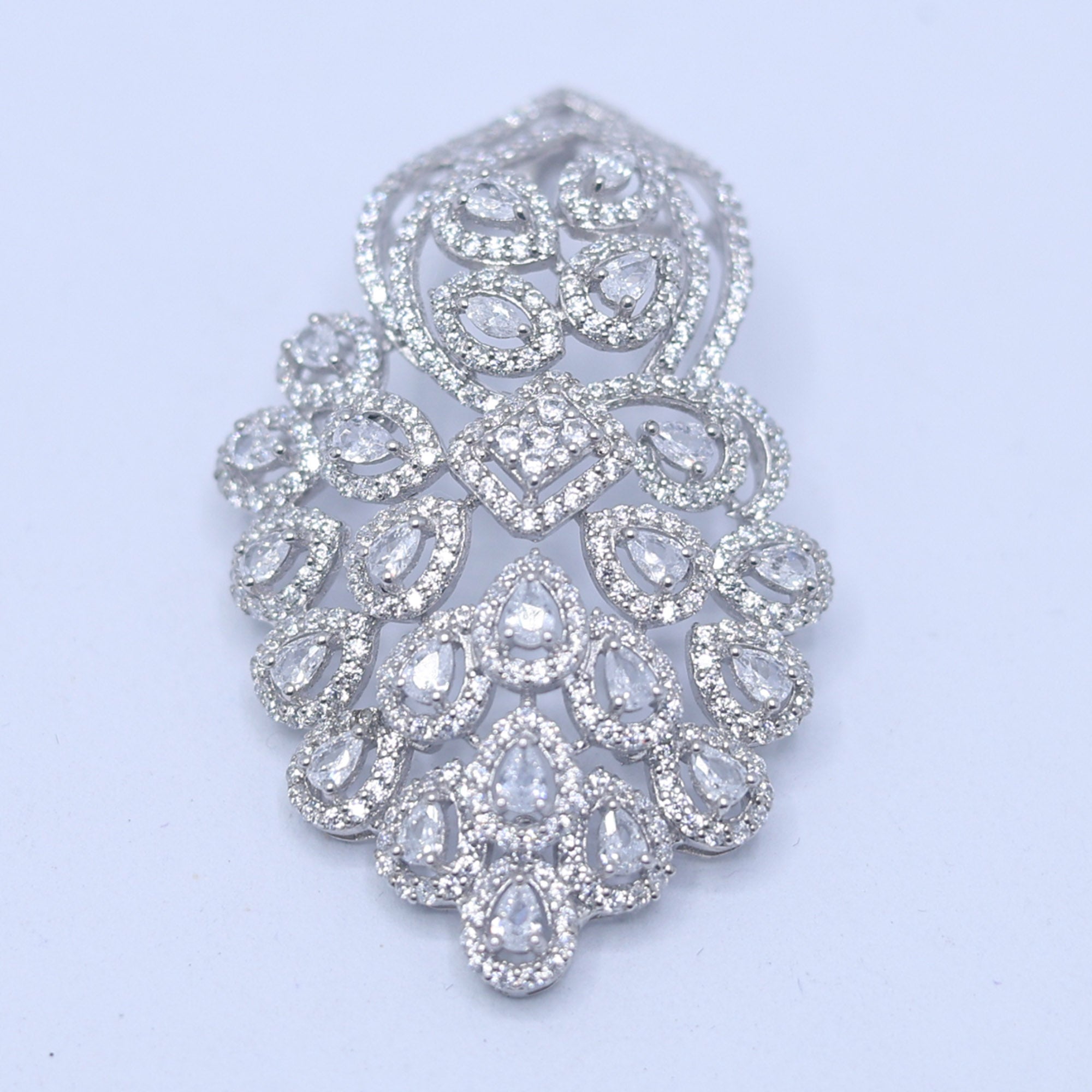 Stunning American Diamond Pendant