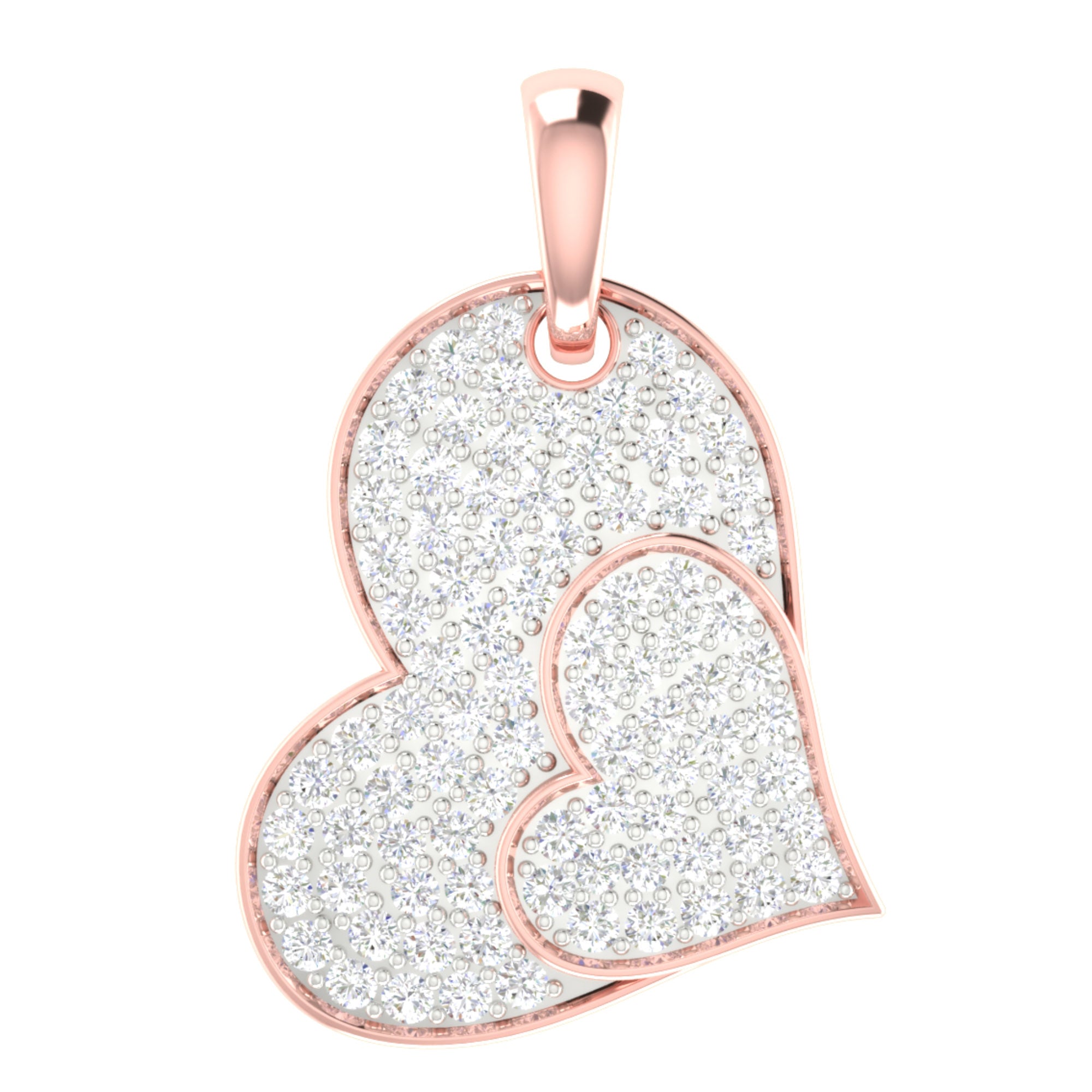 Timeless Rose Gold Heart Pendant
