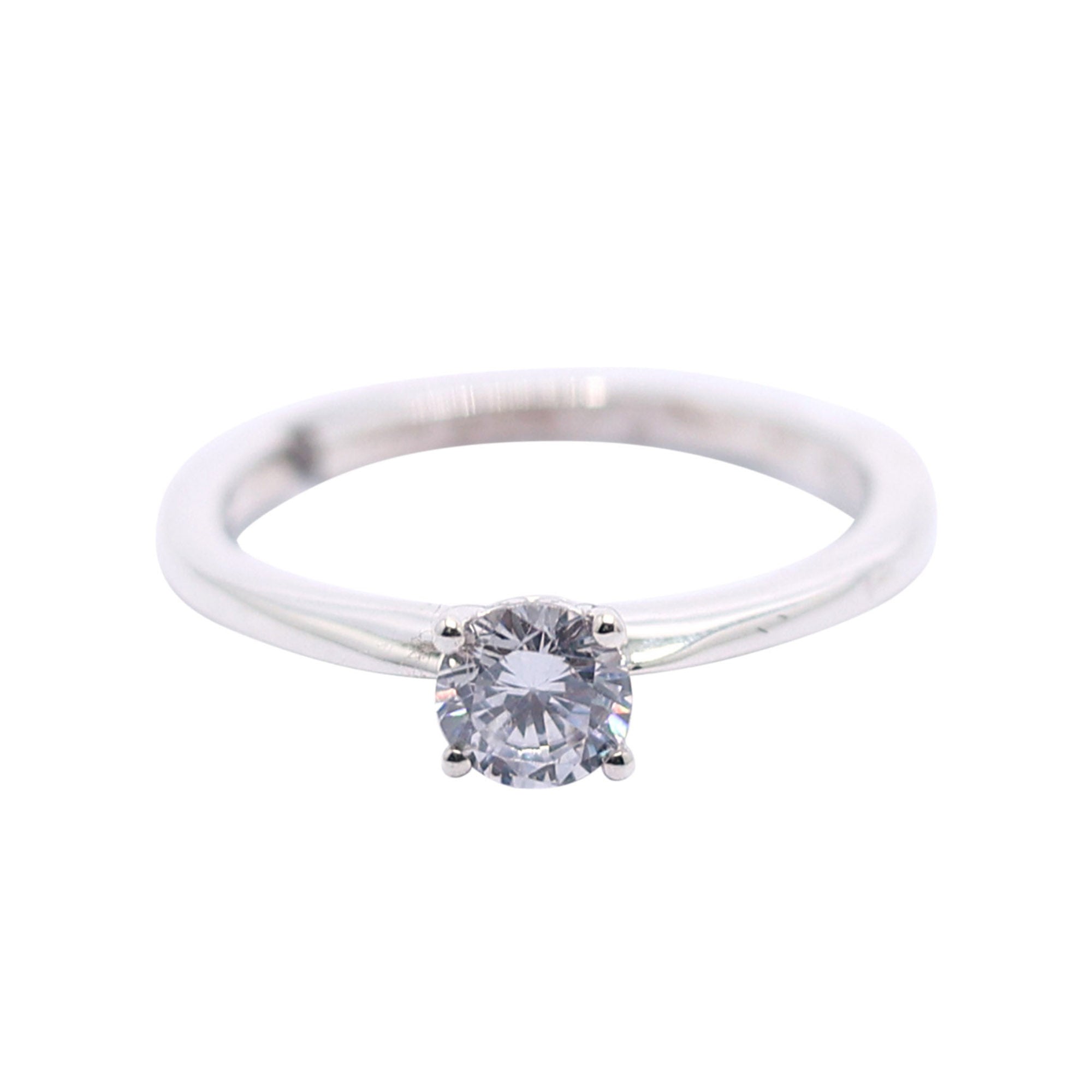 Timeless Solitaire Adjustable Ring