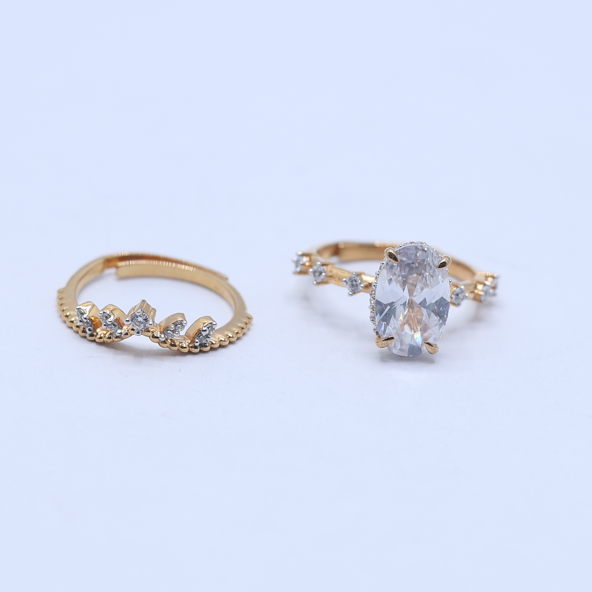 Stunning Two Ring Set