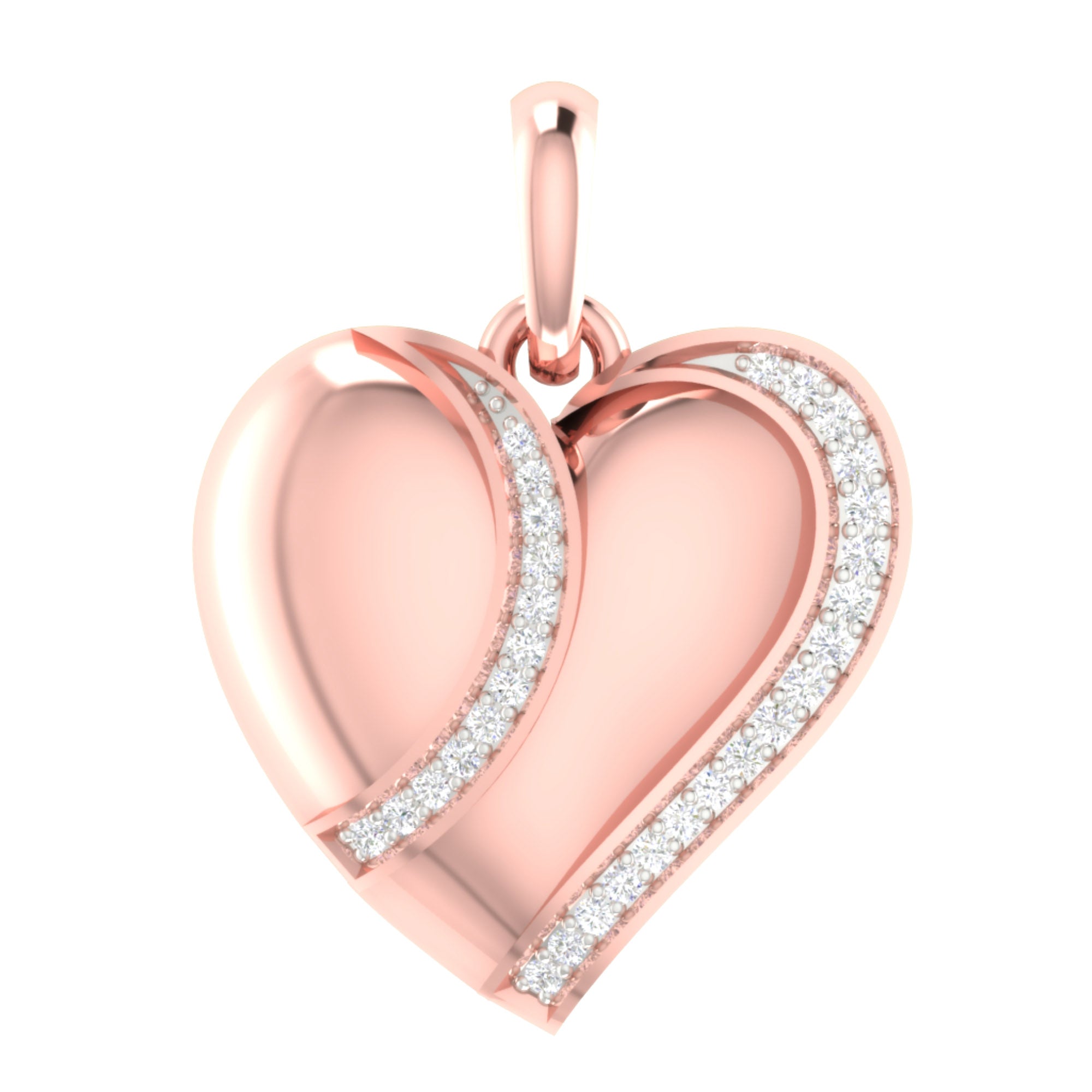 Sparkling Heart Pendant