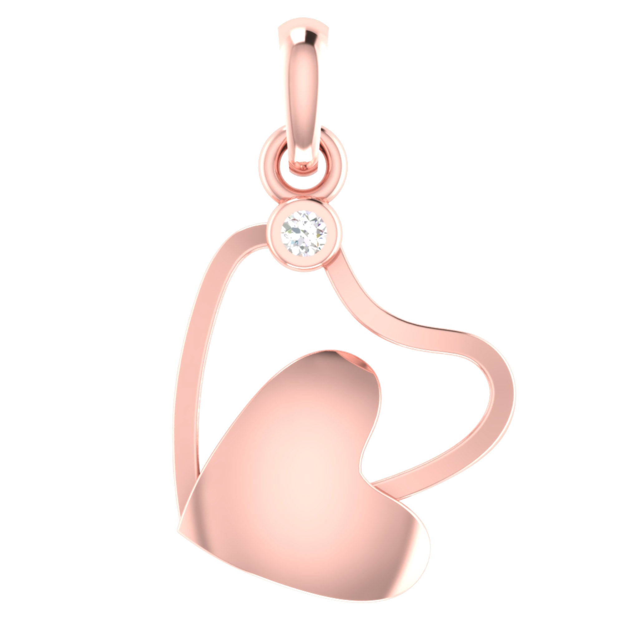 Stylish Heart Pendant for Women