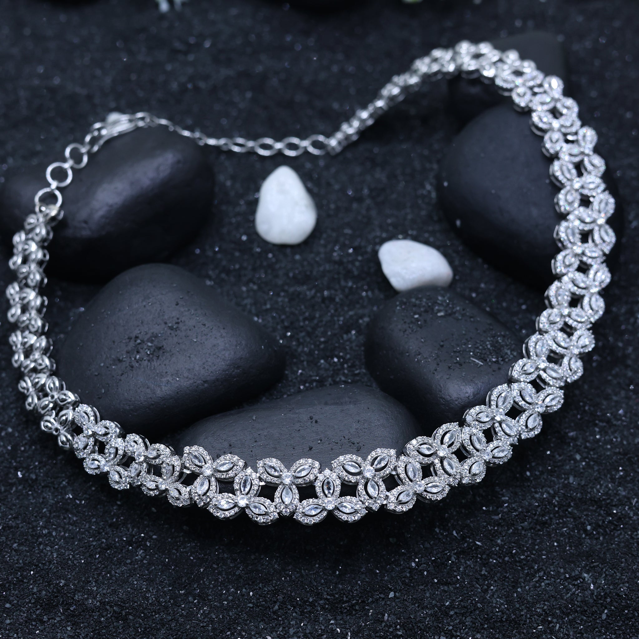 Luxury Statement Diamond Necklace