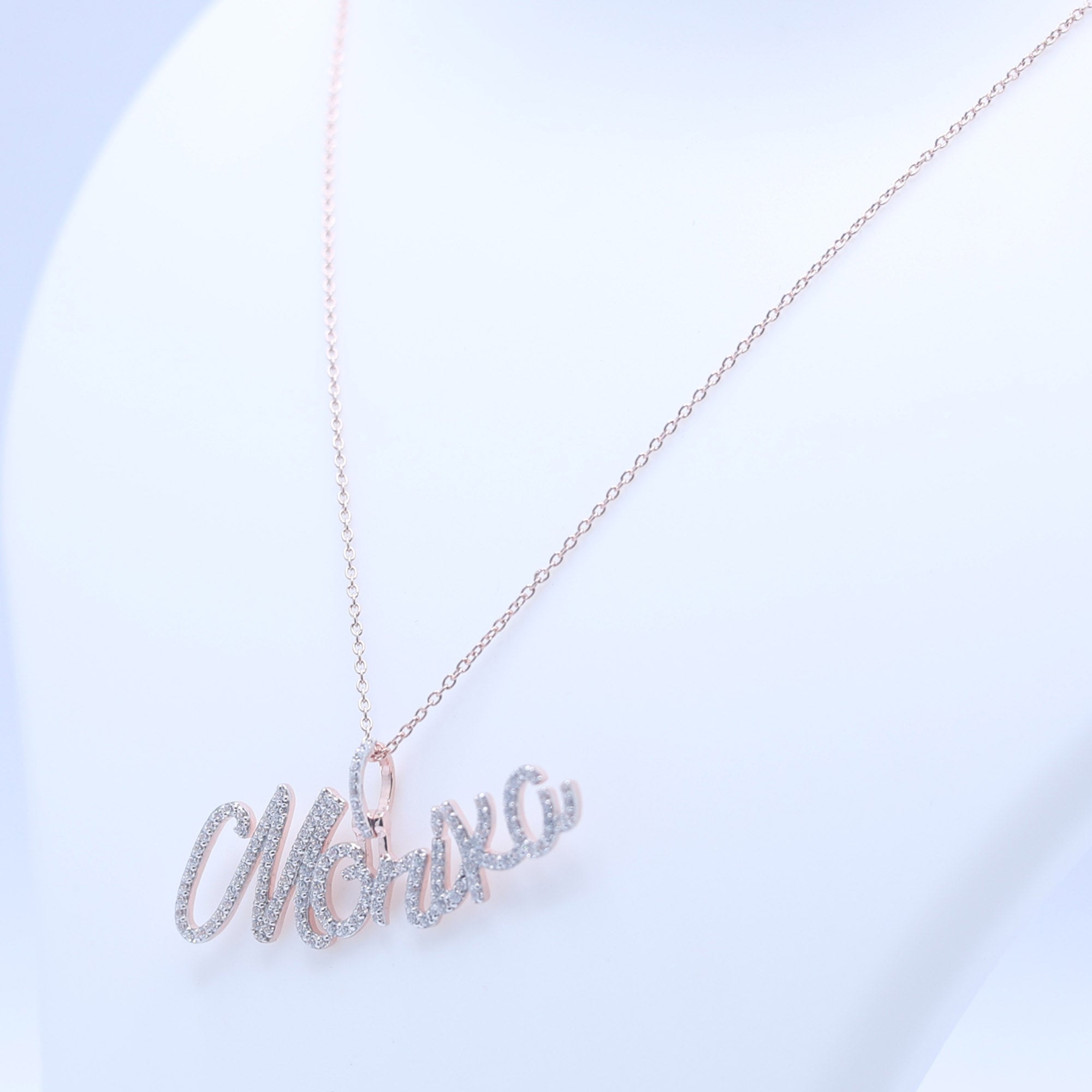 Sterling Silver Personalized Name Pendant