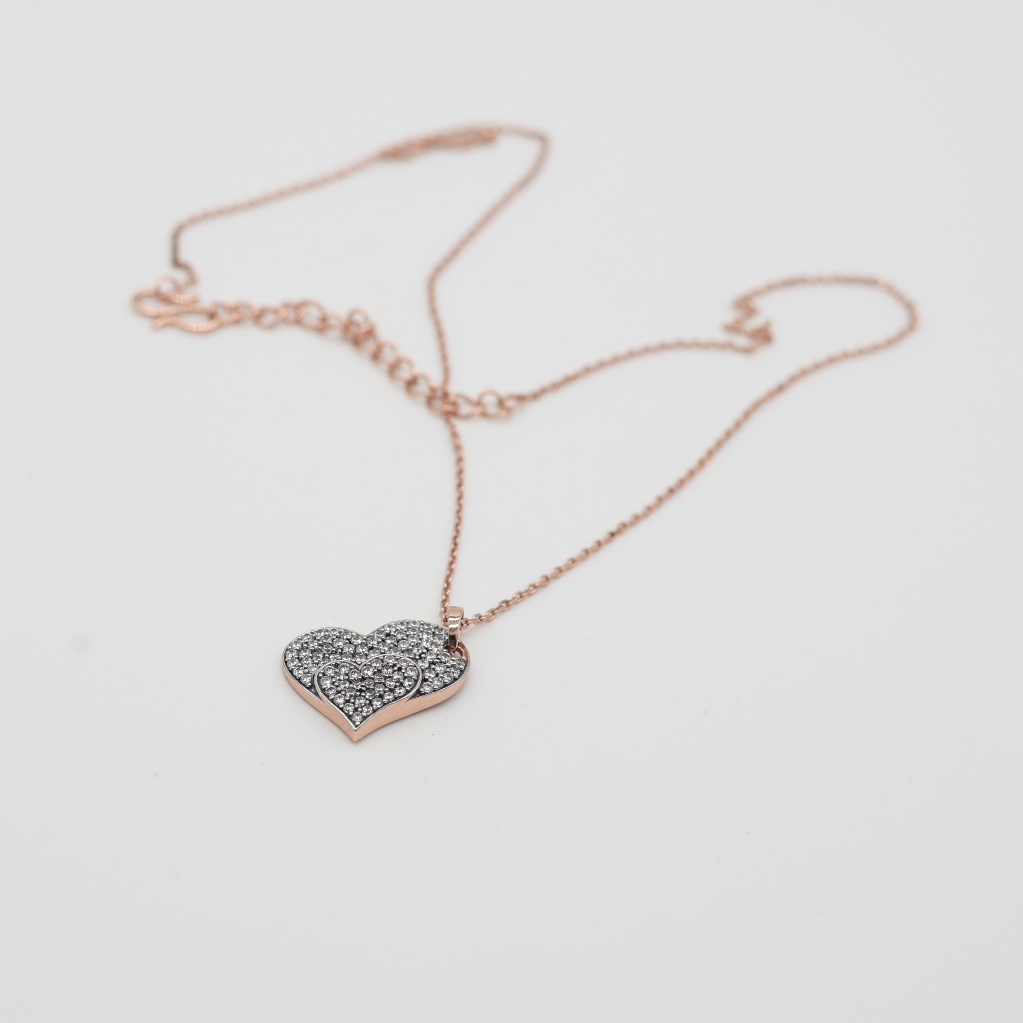 Embrace Dual Heart Pendant