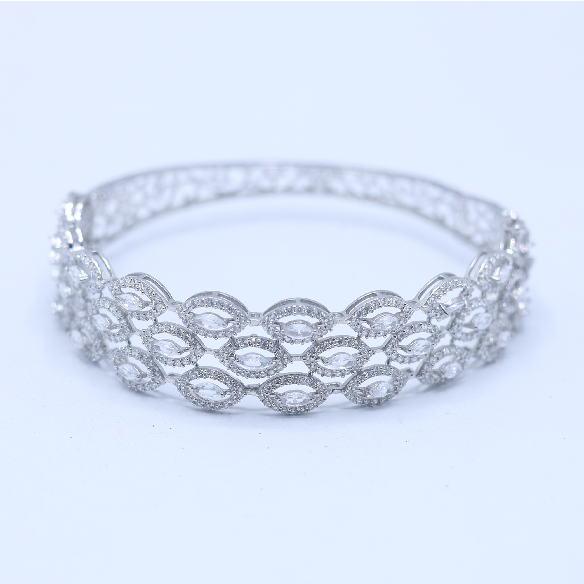 White Gold Plated Bracelet