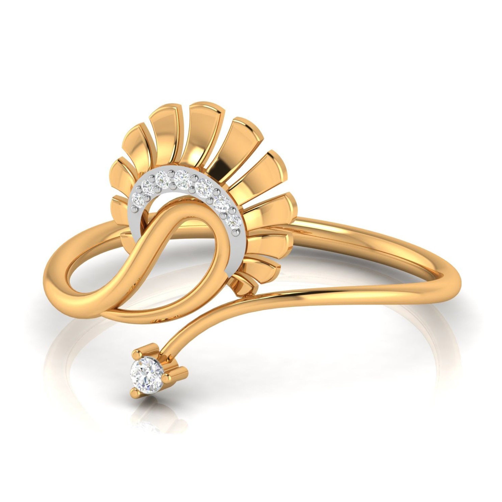 Sunrise Diamond Ring for Women