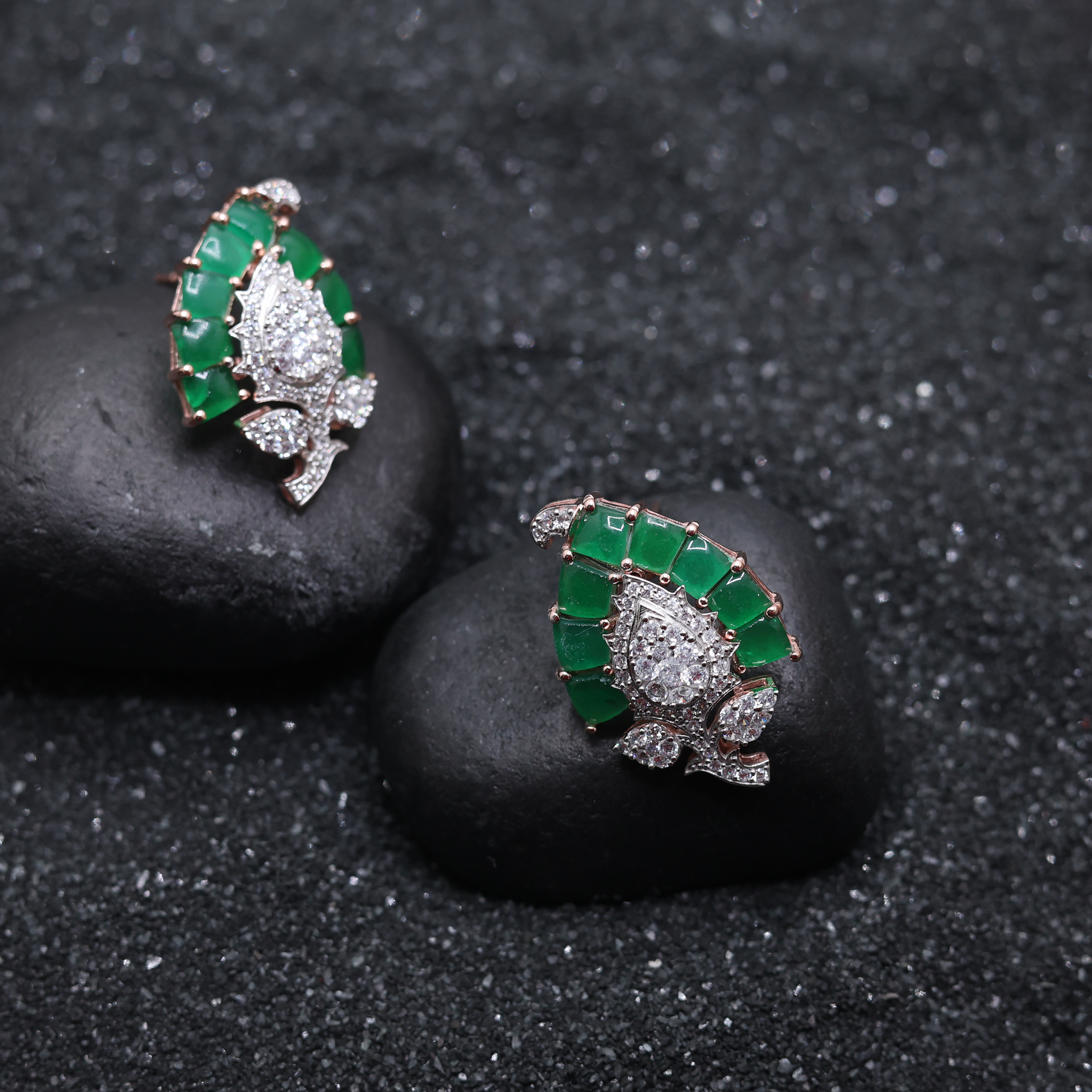Rani Mangammal Power Stud Drop Earring
