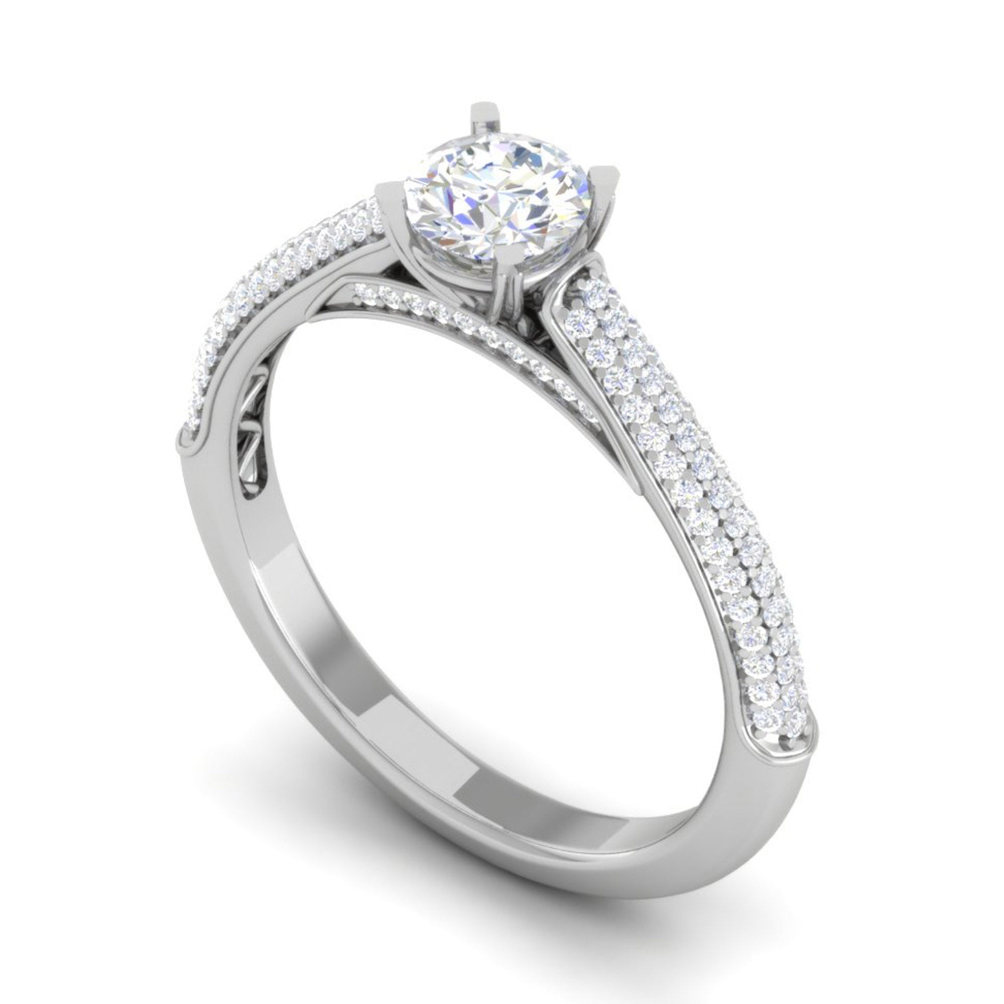 Elegant American Diamond Ring